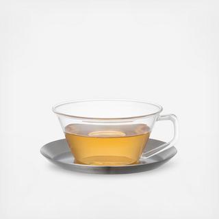 Cast Tea Cup & Saucer