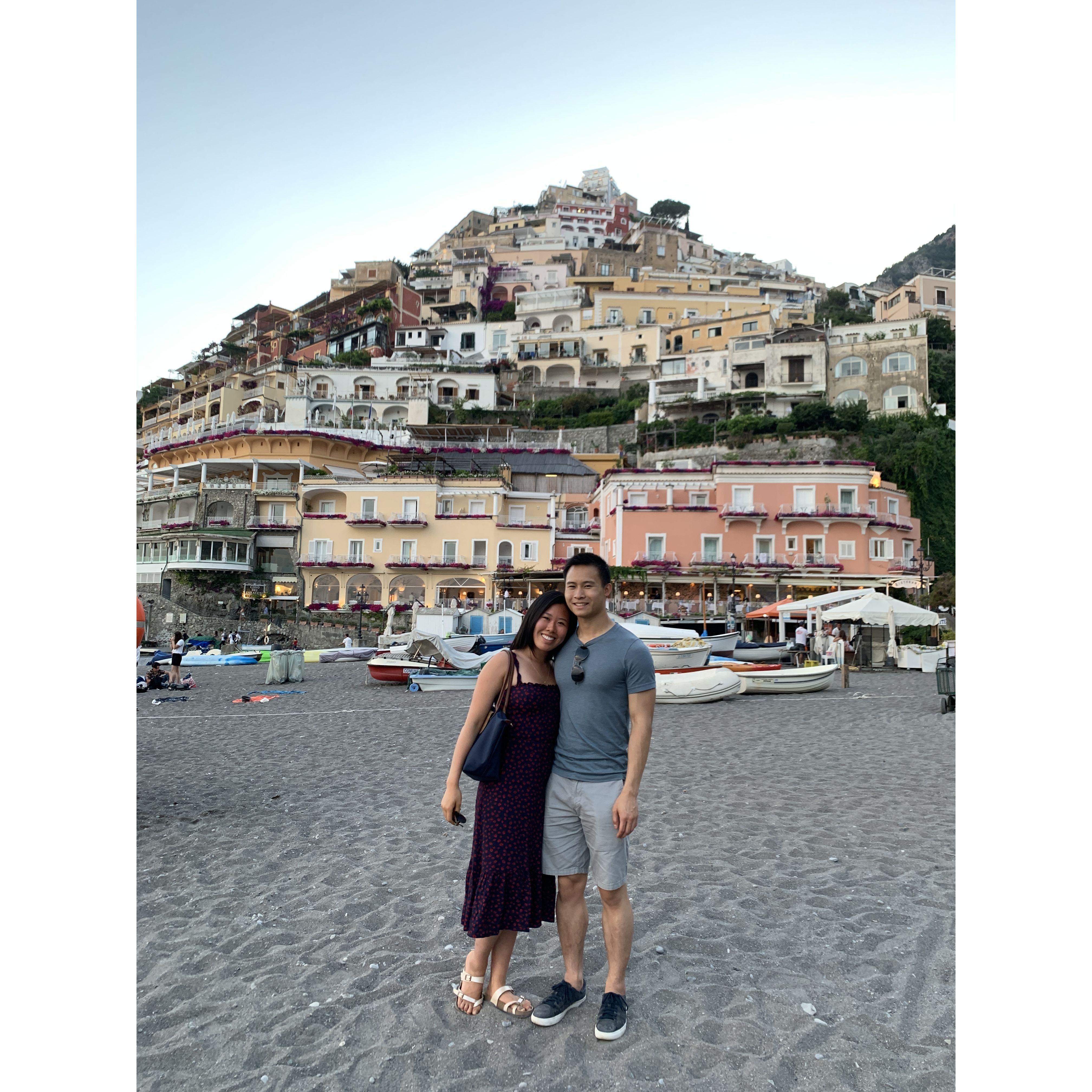 Positano 2019 - Ivor joined Michelle for her final leg of her graduation trip in Italy!