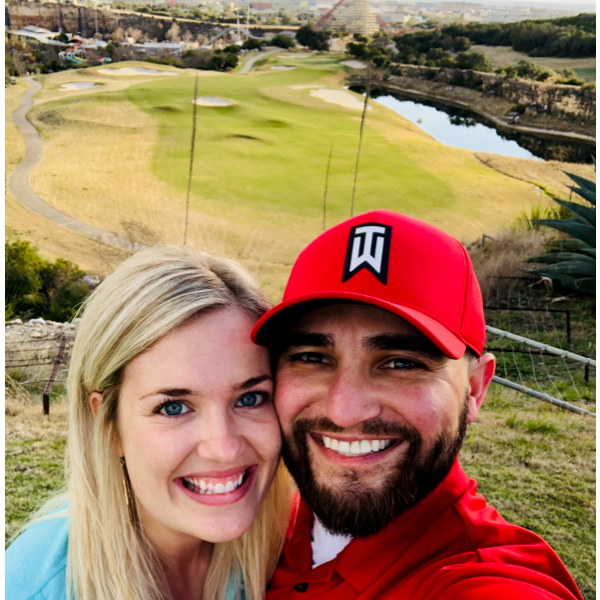 Our fav. hole at La Canterra. Funny story: after we left this hole, I said "wow, it woulda been awesome if you would have proposed to me on this hole" Little did I know, he was doing so that evening