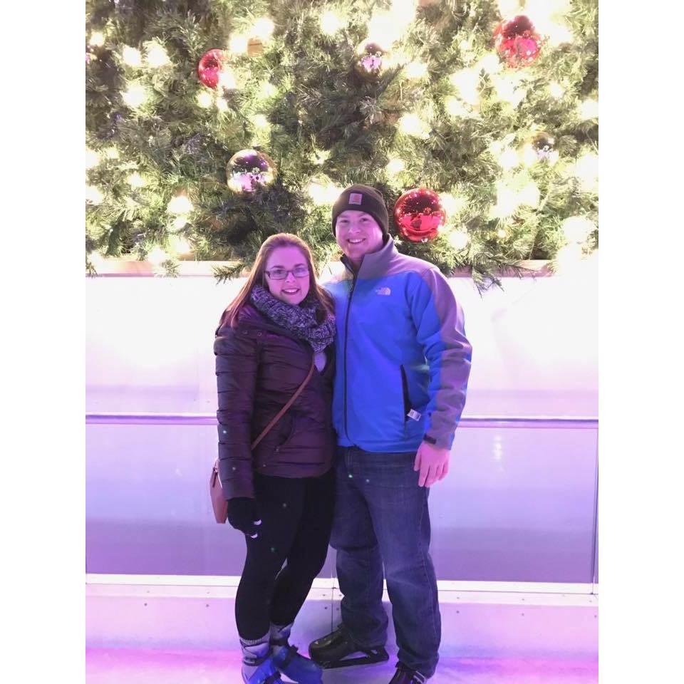 Ice skating at PPG