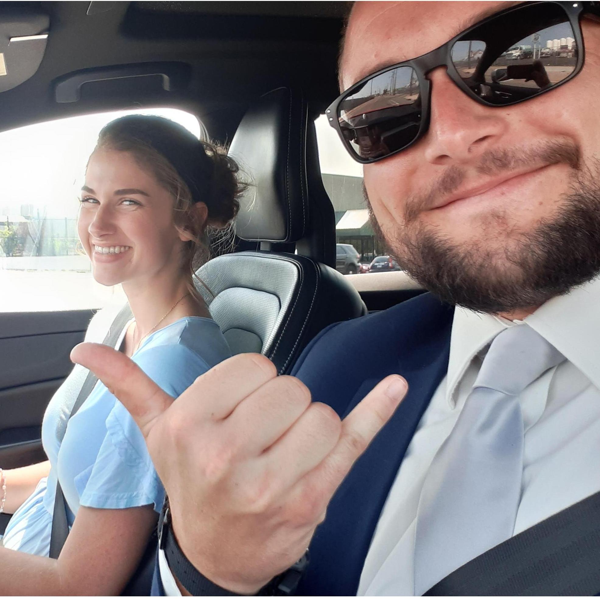 Yet another friend's wedding (she wore "the dress" - see out story on the home page)