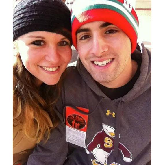 Our iceskating date (circa 2015) that was crashed by Julia's grandparents so they could take pictures.