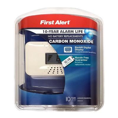 First Alert Personal Alarm Digital Display-10 year Alarm Life