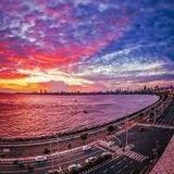Sunset Walk on Marine Drive