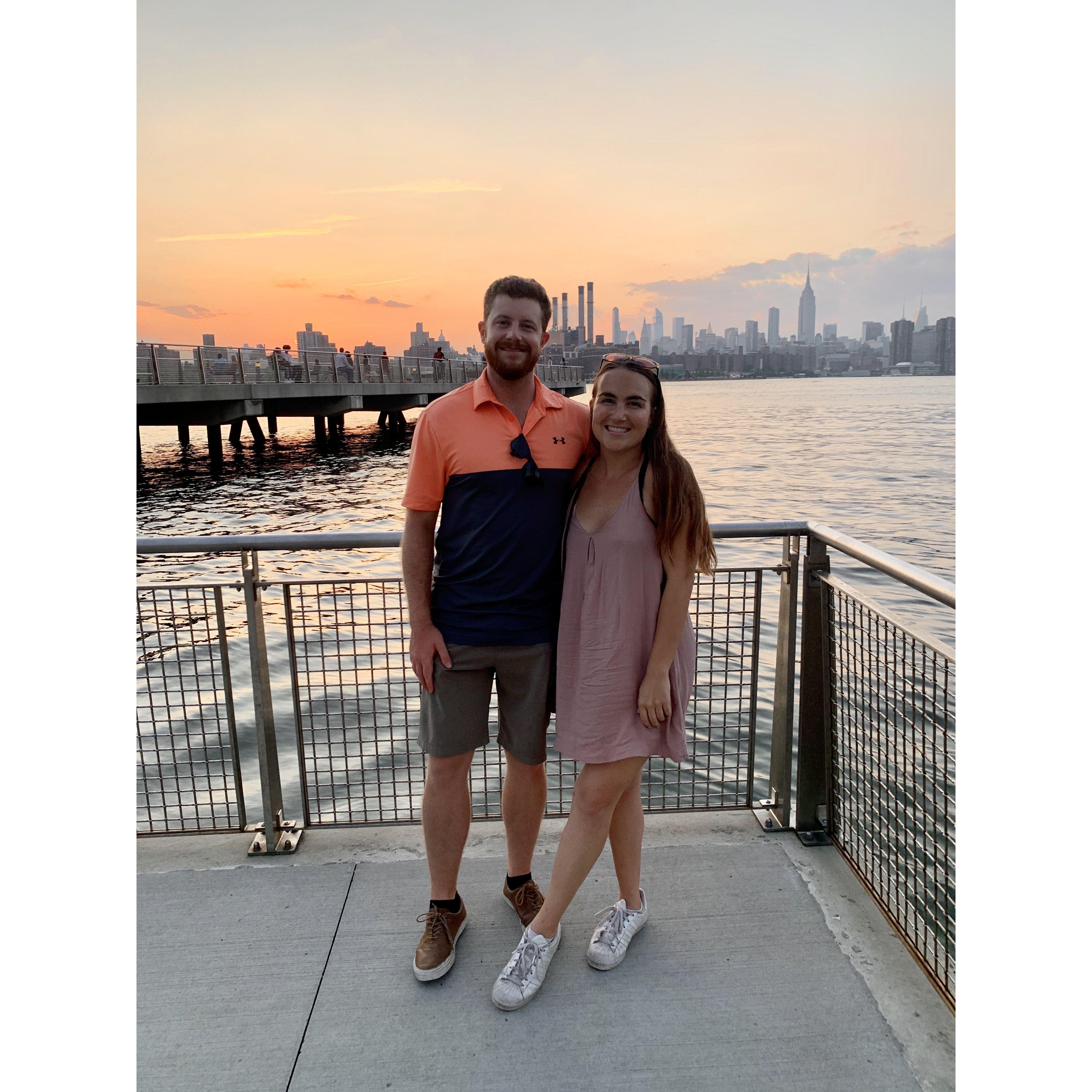 Alex was finally able to travel to New York to visit Marissa!