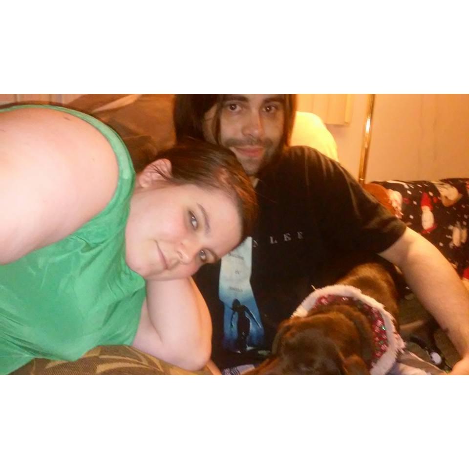 We got our first dog together. Christmas 2015