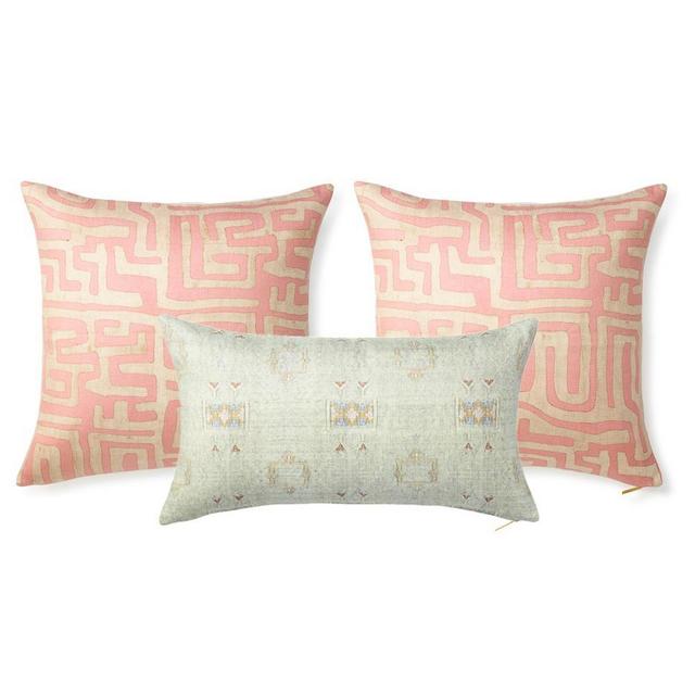 Terracotta Romantic Bed Pillow Bundle