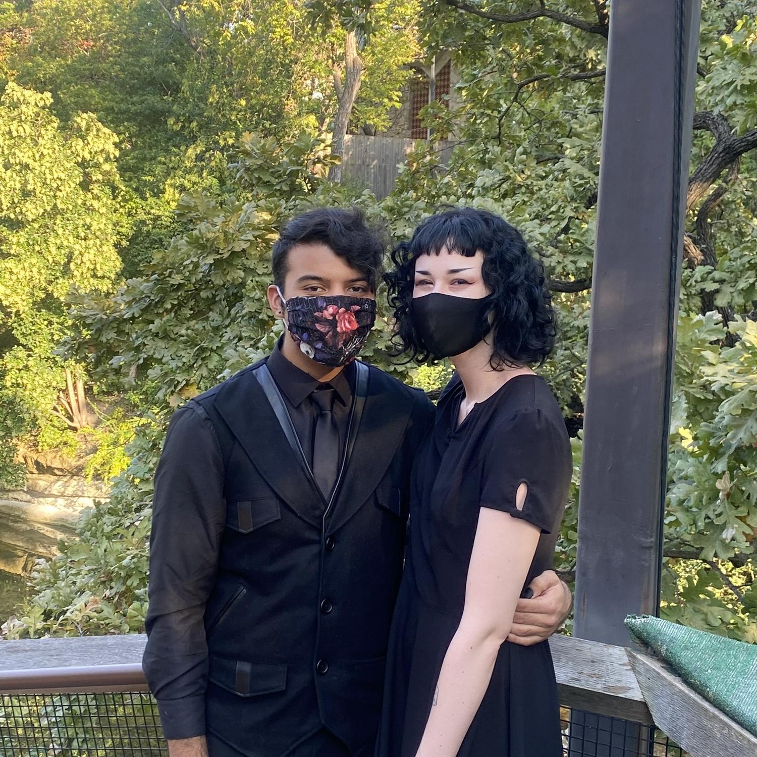 DeAunna and Adam’s wedding, 10/2020