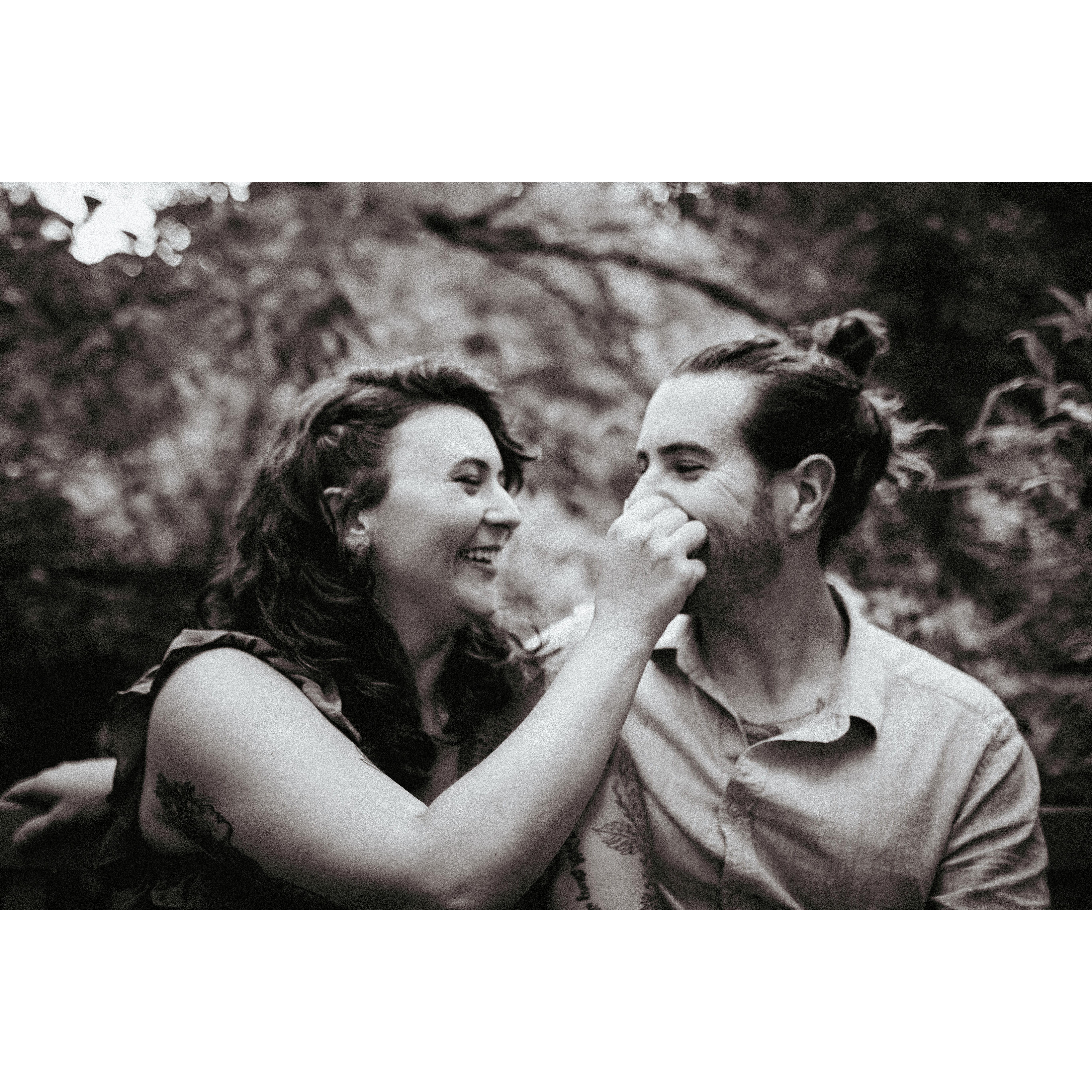 Engagement photos in Clemson, SC