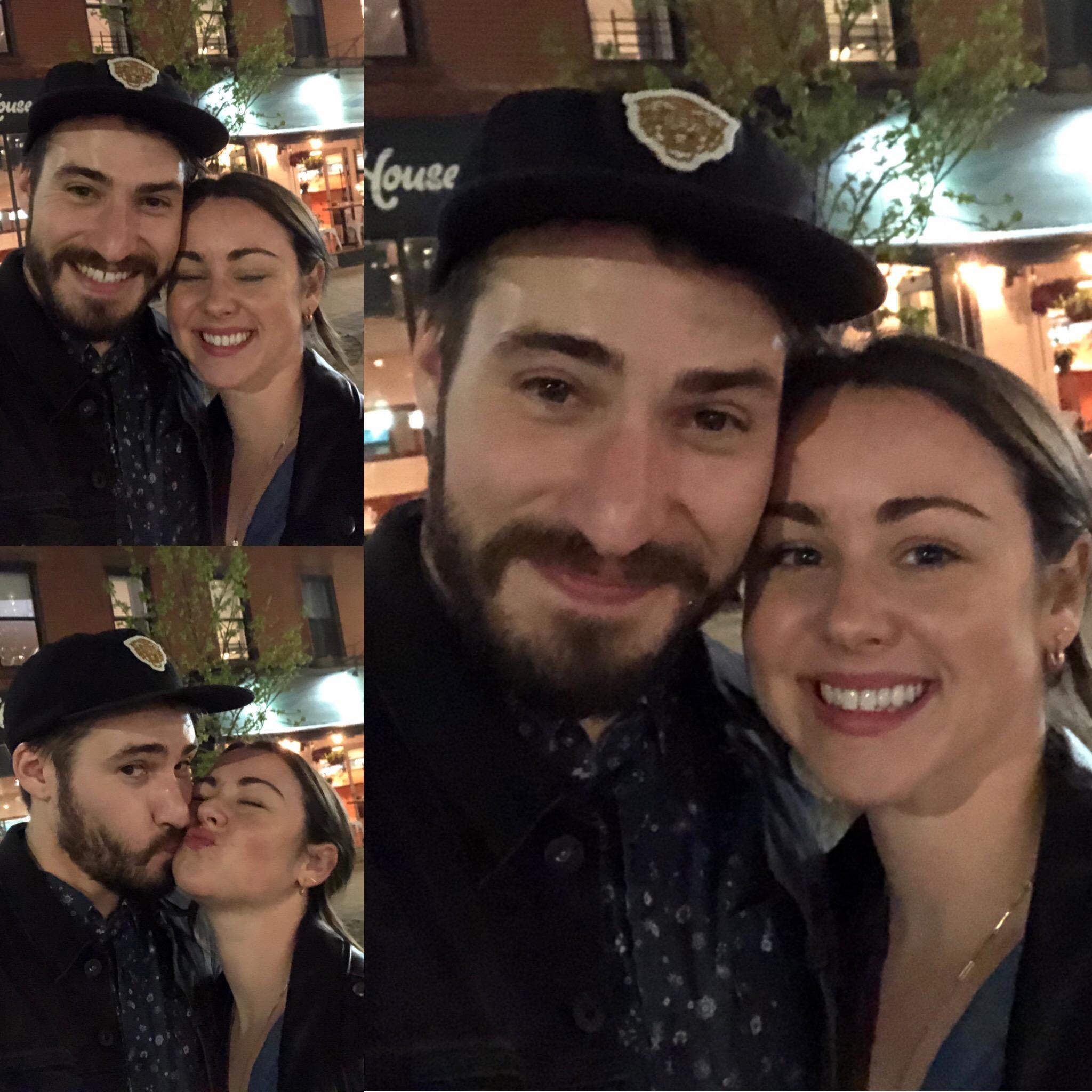 After 3 months living in a studio, we found a one bedroom! Celebrating April 2019.