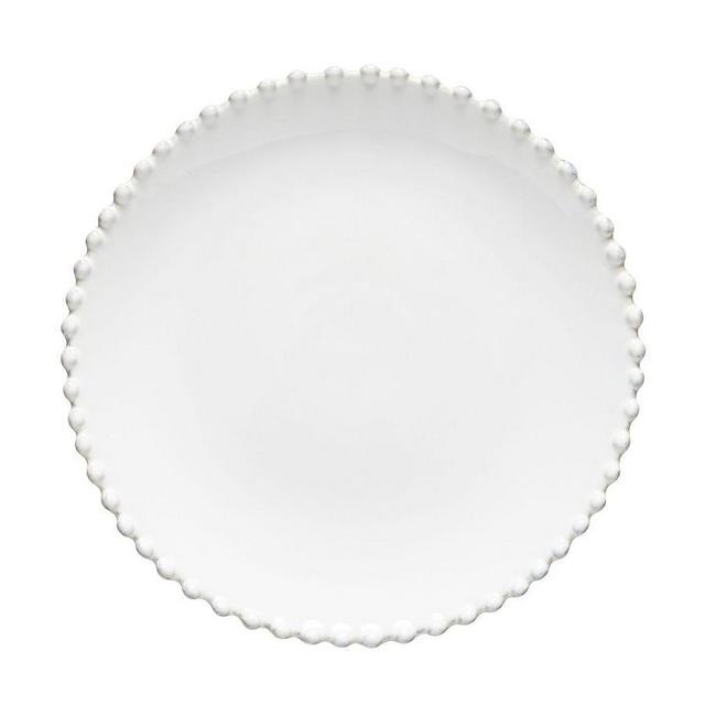 Costa Nova Pearl Stoneware Salad Plate, 9", Single - White