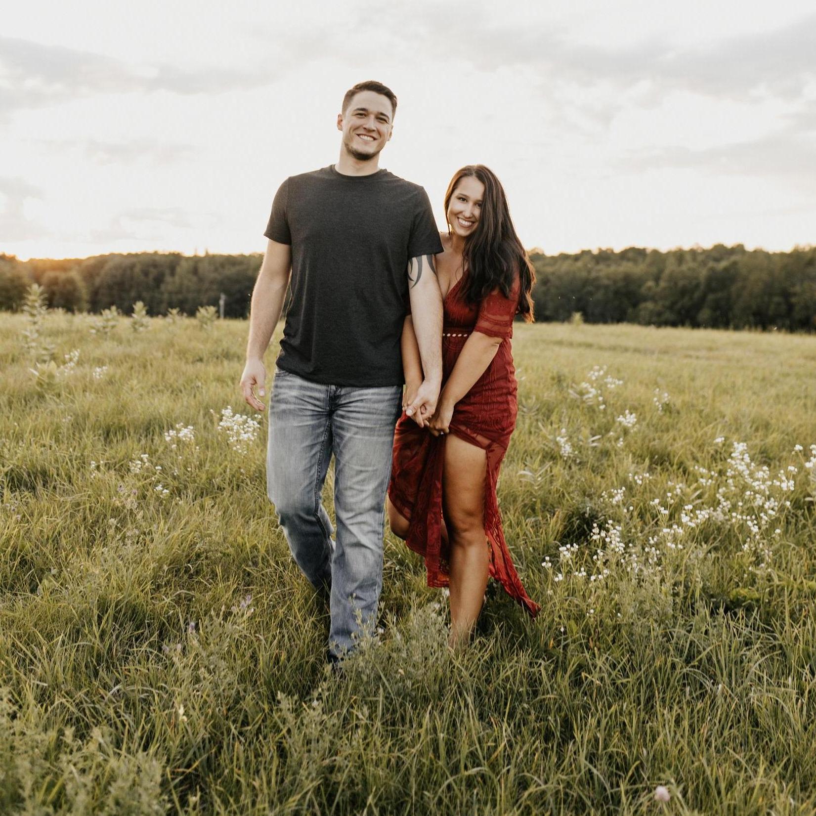 Before the proposal in Florida, Tucker says he "almost" popped the question while we were on a fishing trip up North.