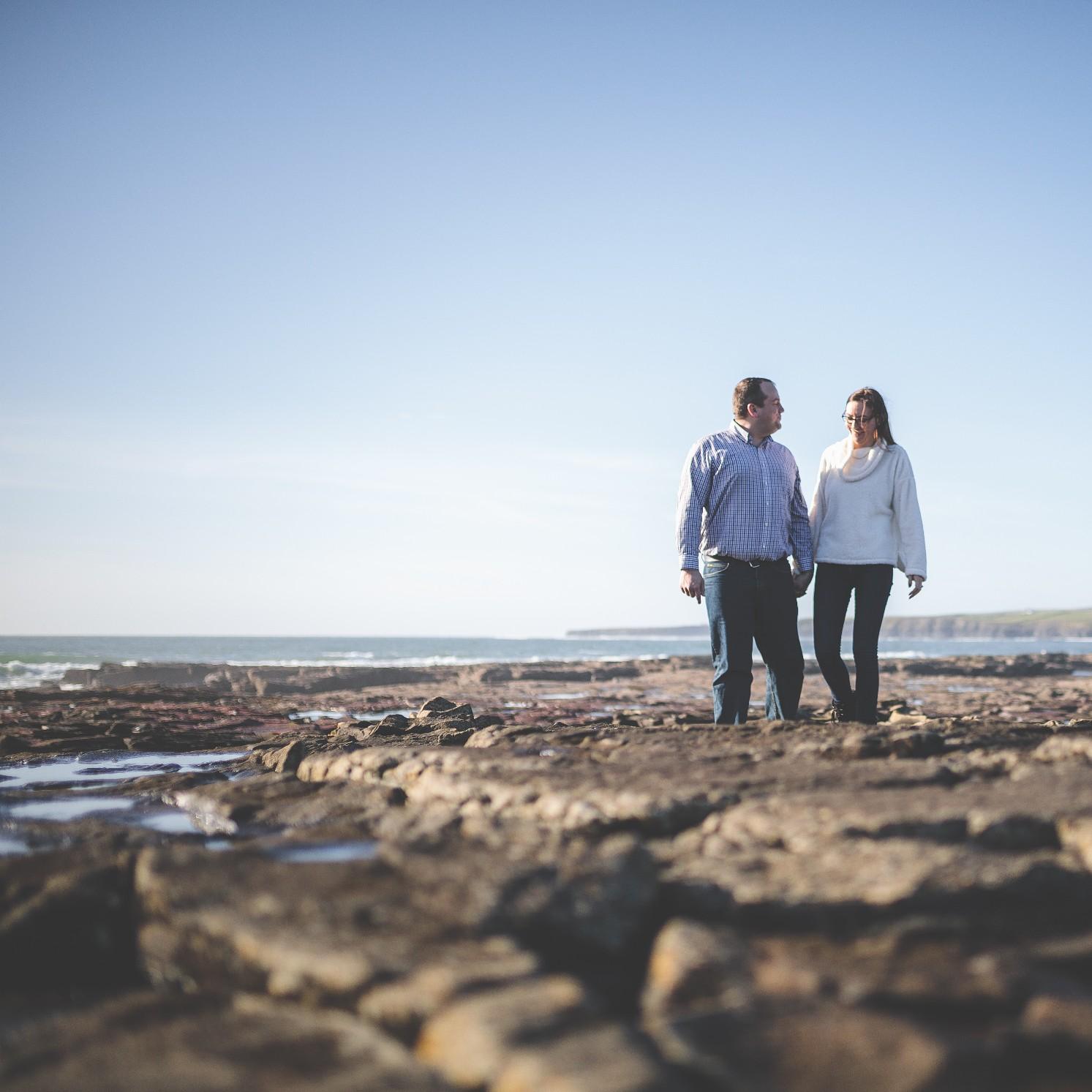 These incredible images are on the backside of the Cliffs. Without a proposal we probably would not have come down this way!