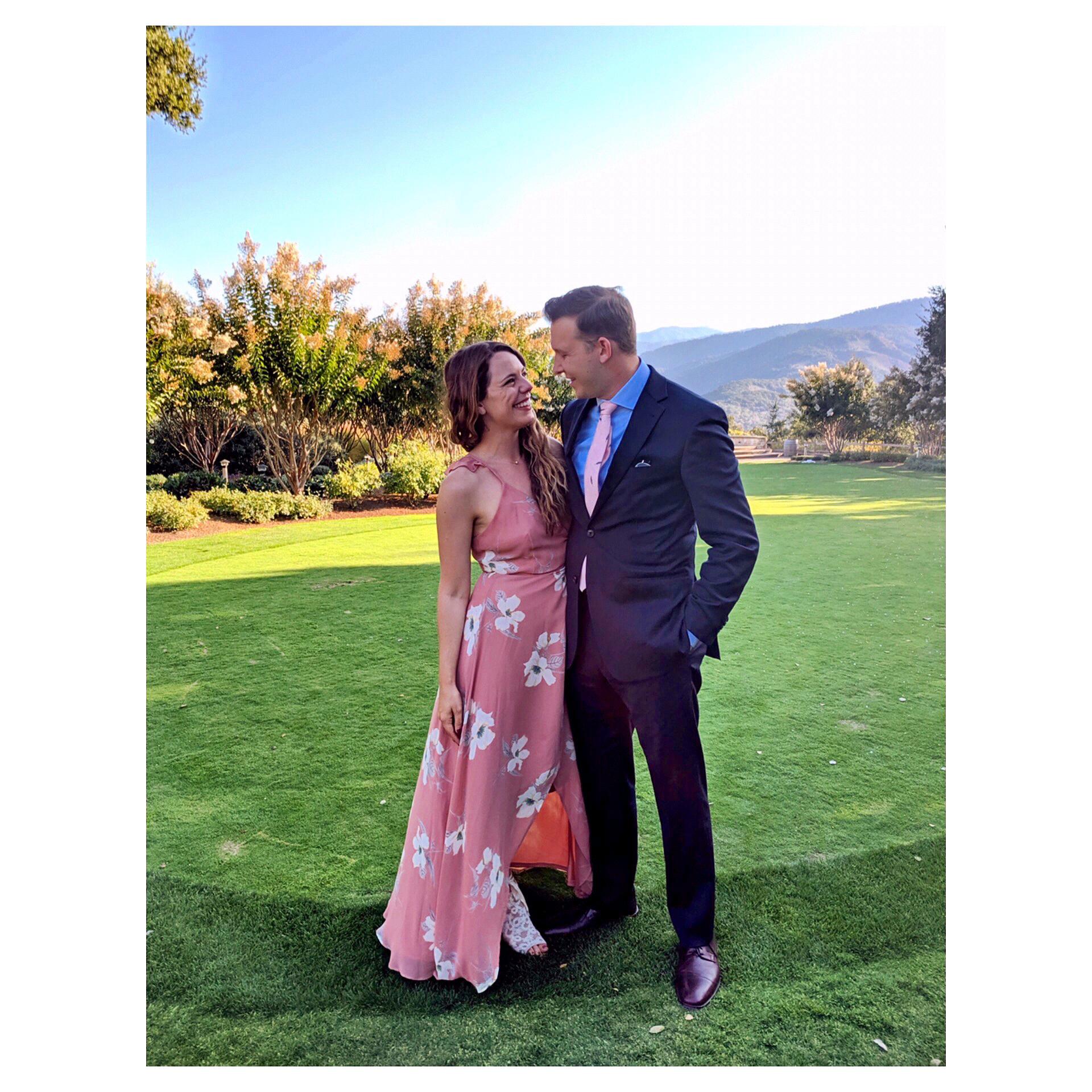 At our friends' Genevieve and Drew's wedding!