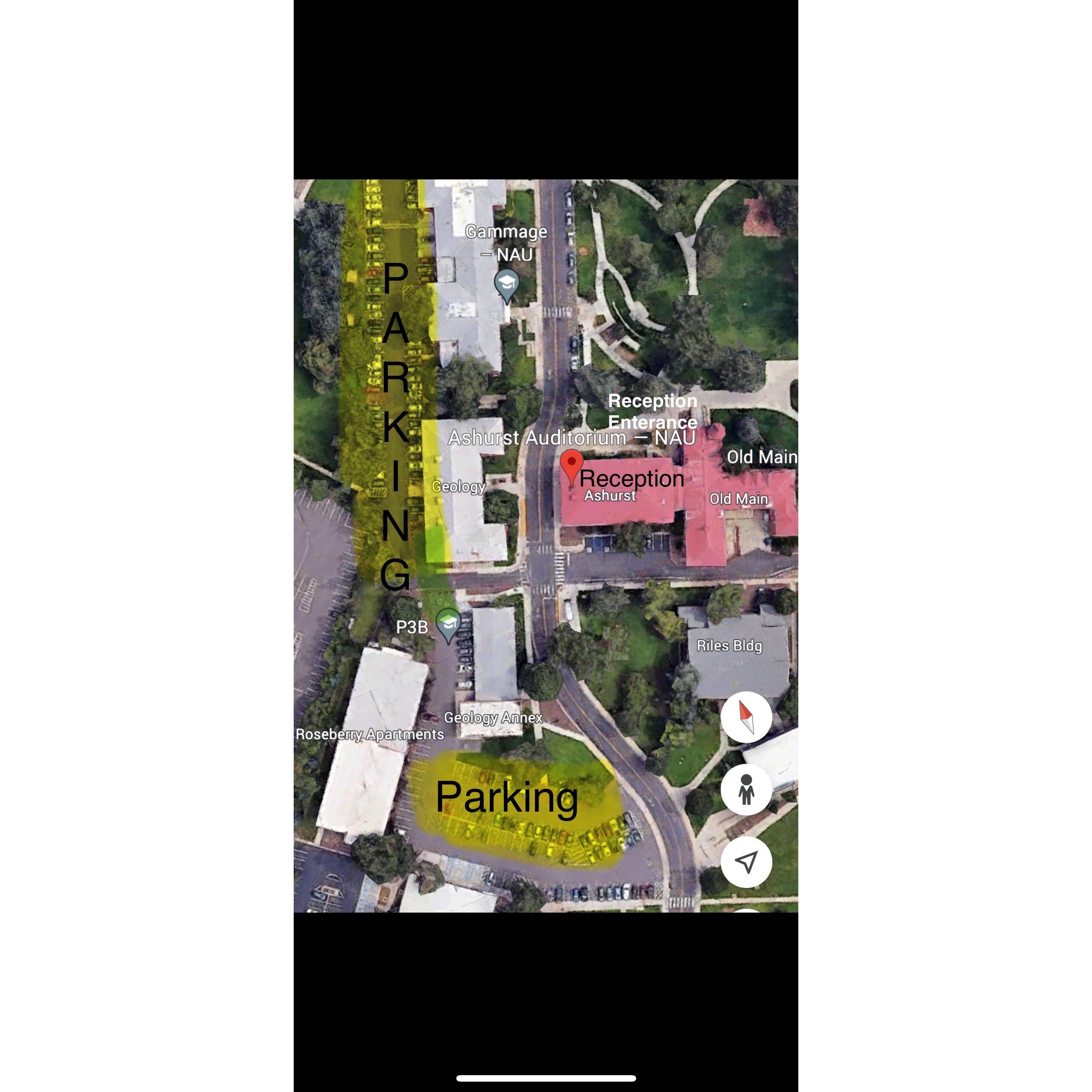 Receptioin parking