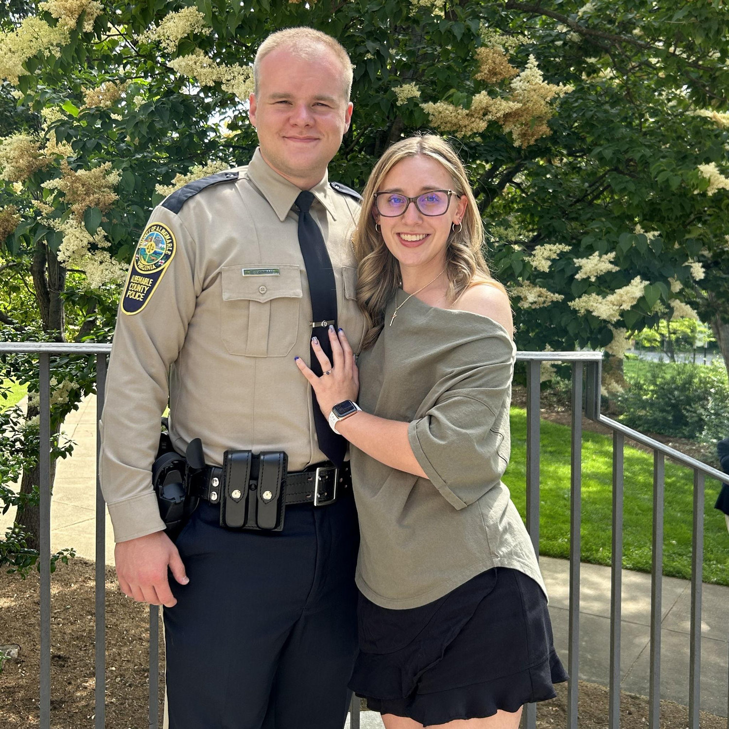Camden finished the Police Academy!
