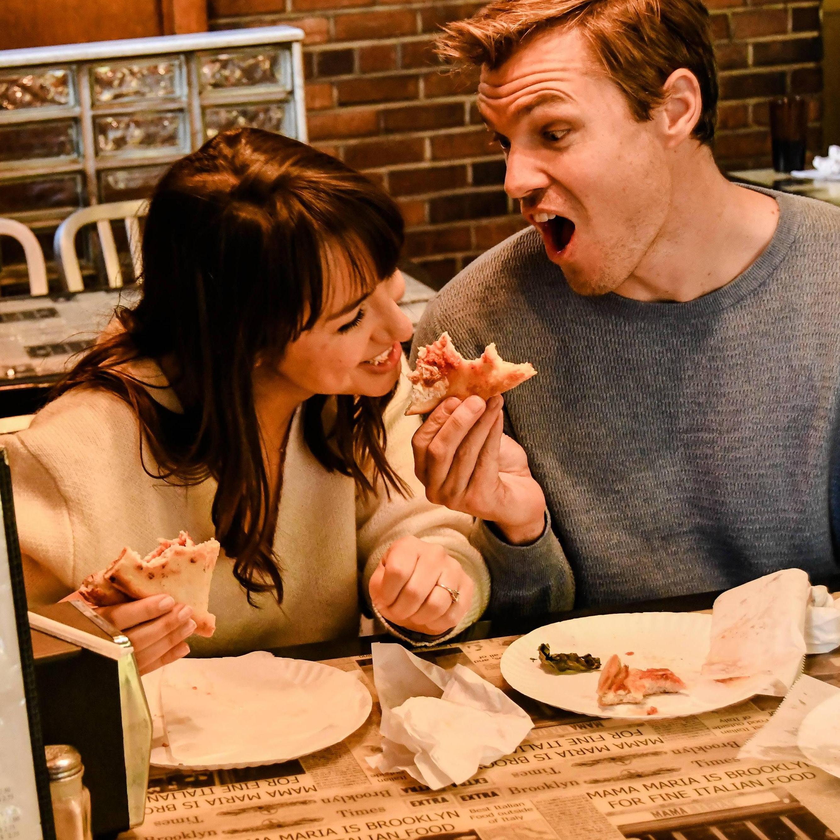 Derek doesn't share food