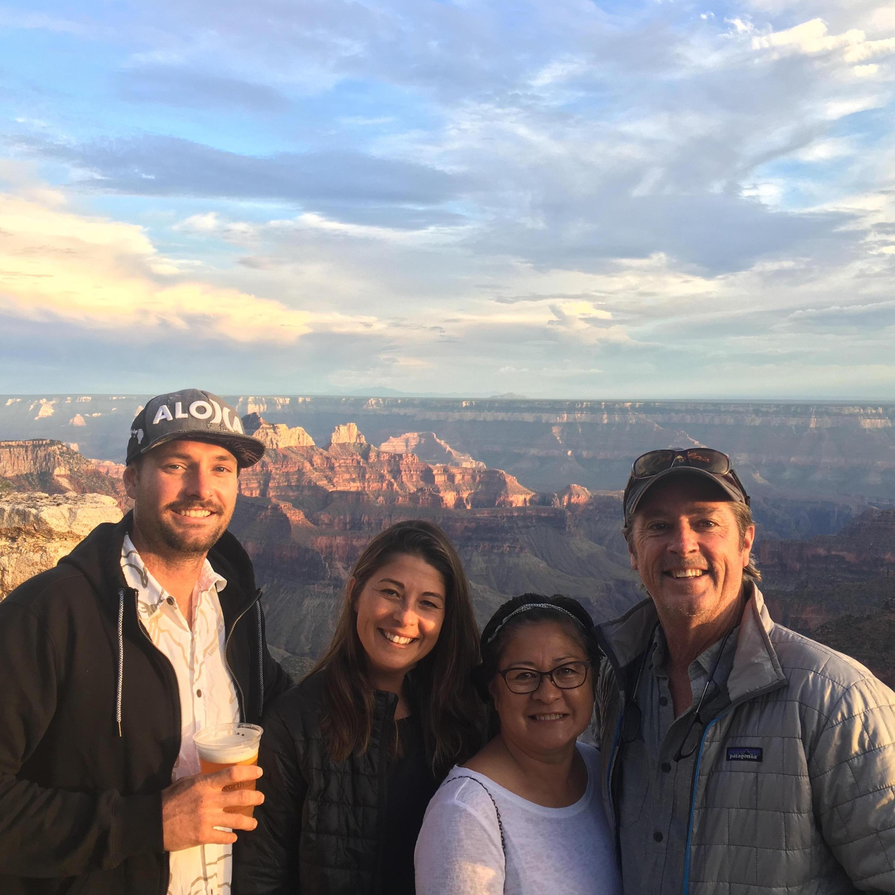 North Rim Grand Canyon Sunset- Summer 2018