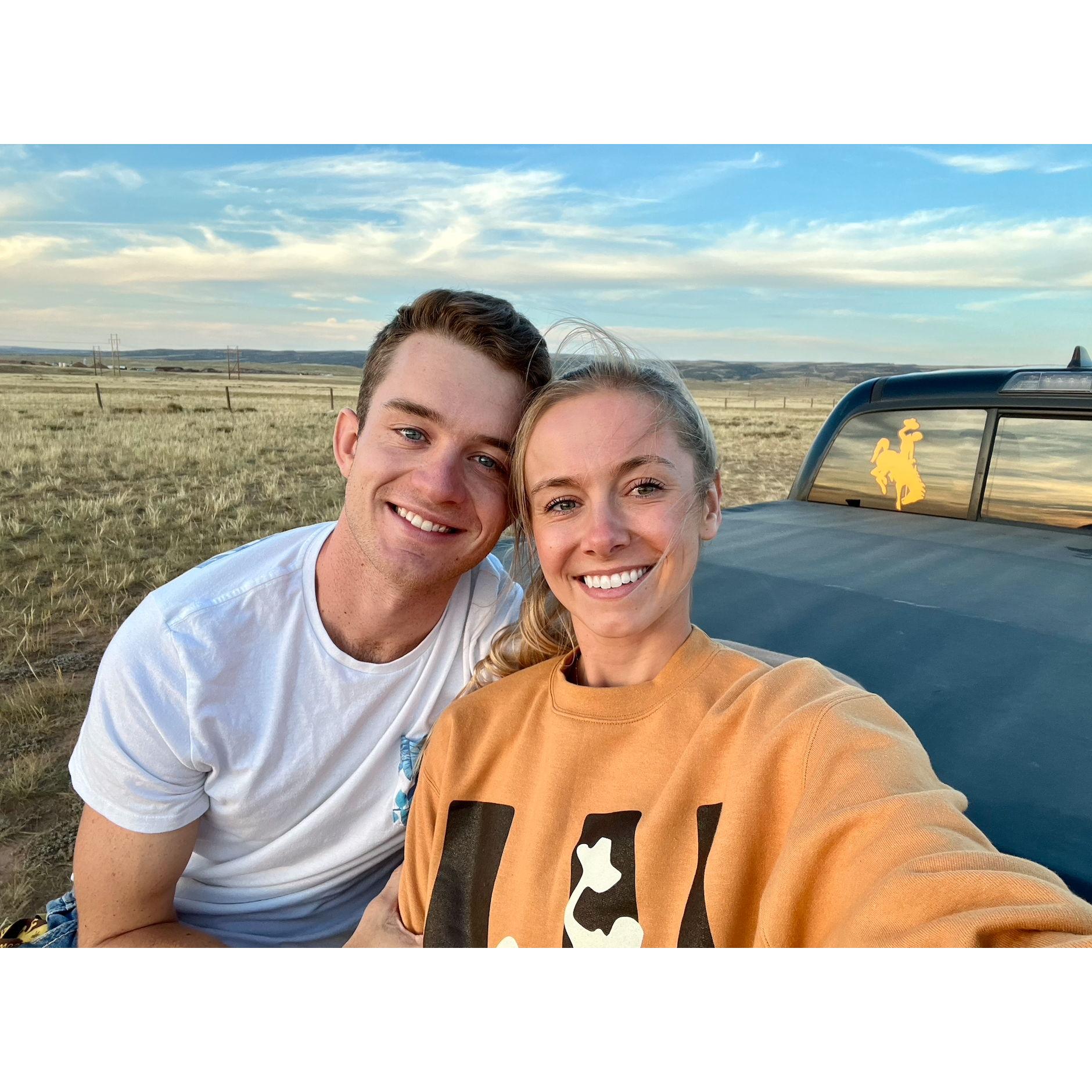 My forever sunset-watching partner!