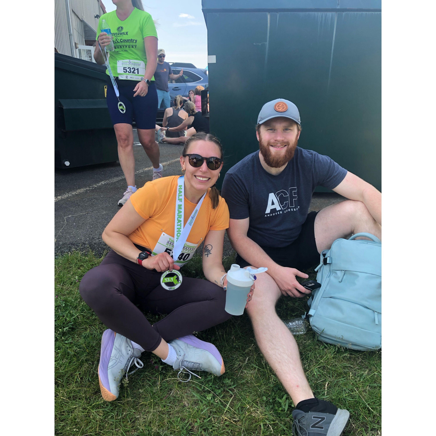 Erin completes her first half marathon