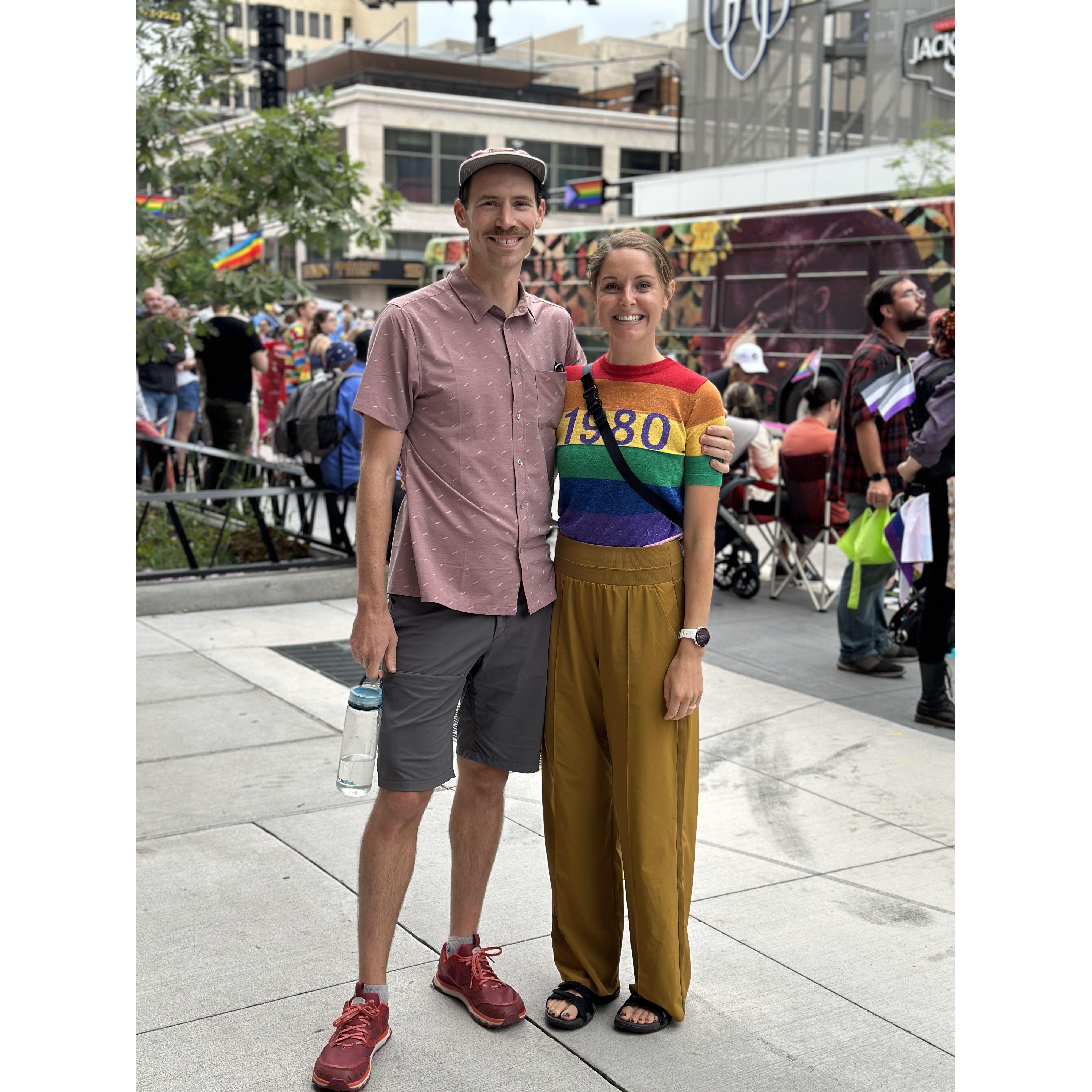 Celebrating the progress that made marriage legal for all people #PrideAlly