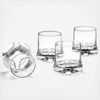 Kobenstyle Double Old Fashioned Glass, Set of 4