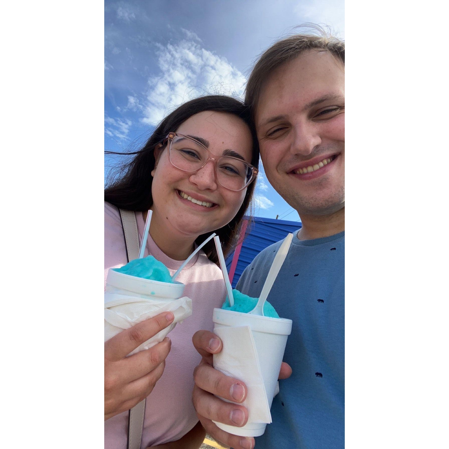 Always have to enjoy some Droopy's!
