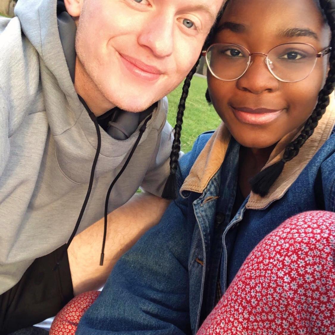 Our first date circa 2020. With activities closed due to the pandemic, we had a picnic by the lake and spent the afternoon coloring, blowing bubbles and enjoying our snacks like a couple of kids.