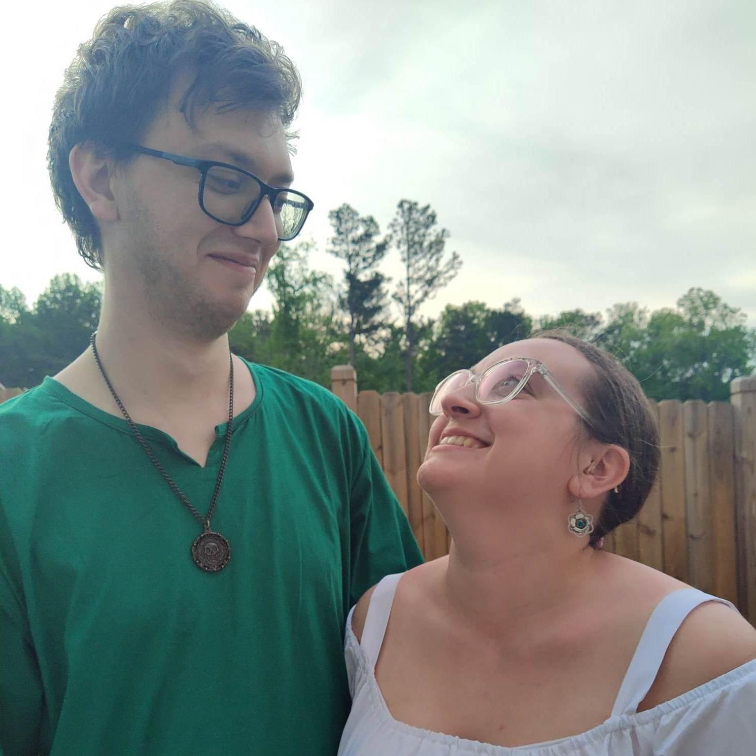 Caught goofing off while Shania's mom was trying to take pictures.