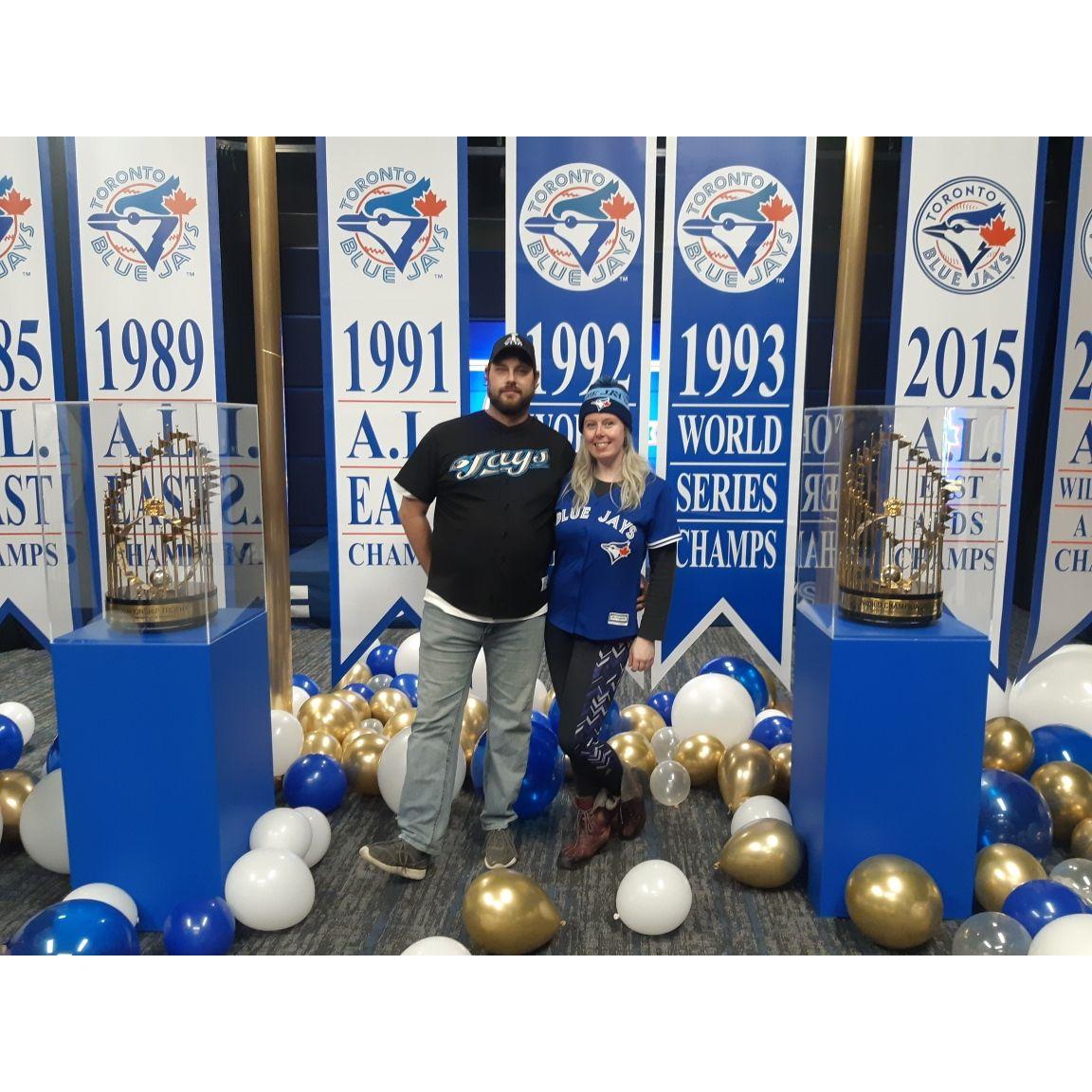 Touring the Rogers Center at "Winter Fest" 2020