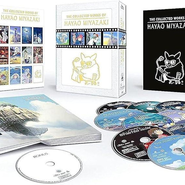 The Collected Works of Hayao Miyazaki, 11 Movies Blu-ray Box Set, Studio Ghibli