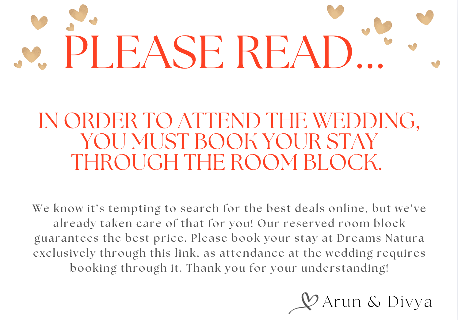 The Wedding Website of Divya Persaud and Arun Nair