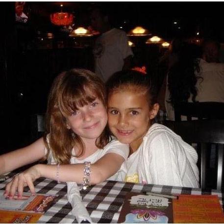 Kaytie and Shyanne circa 2004.