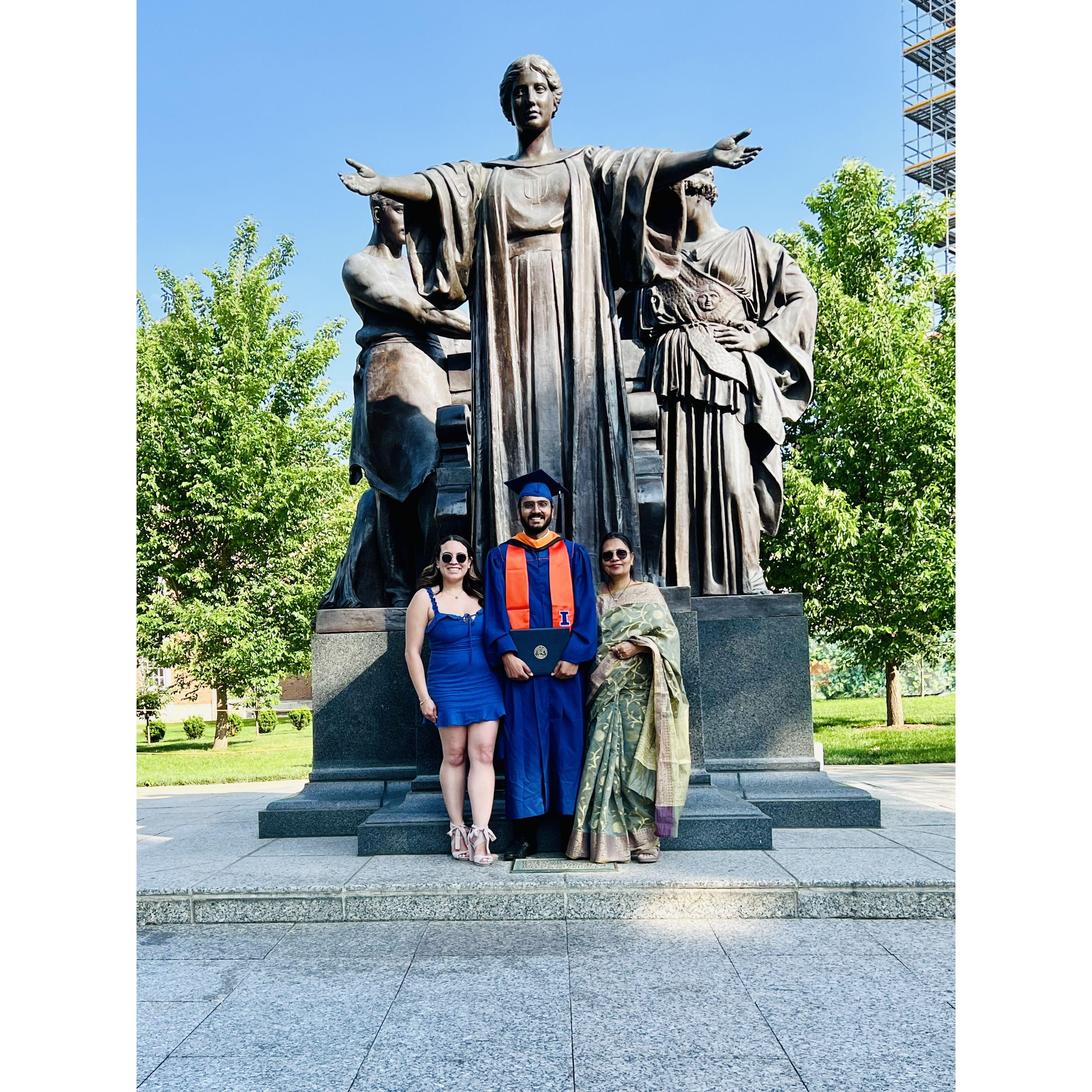 Abhinav's graduation