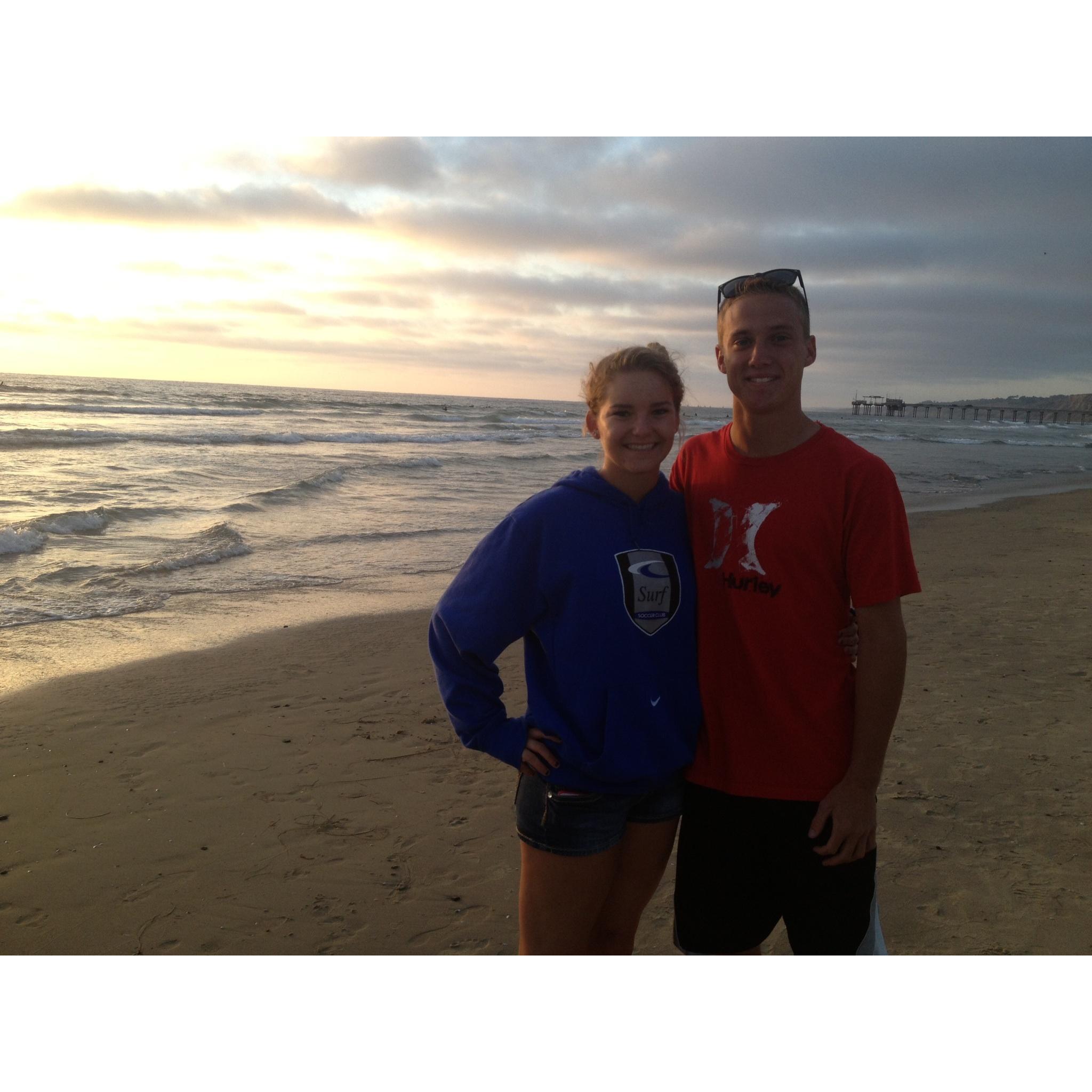 This was our second date and also the day Jimmy met my parents.