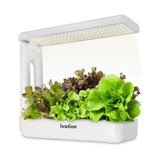 Ivation 11-Pod Indoor Garden Kit, Complete Hydroponics Growing System