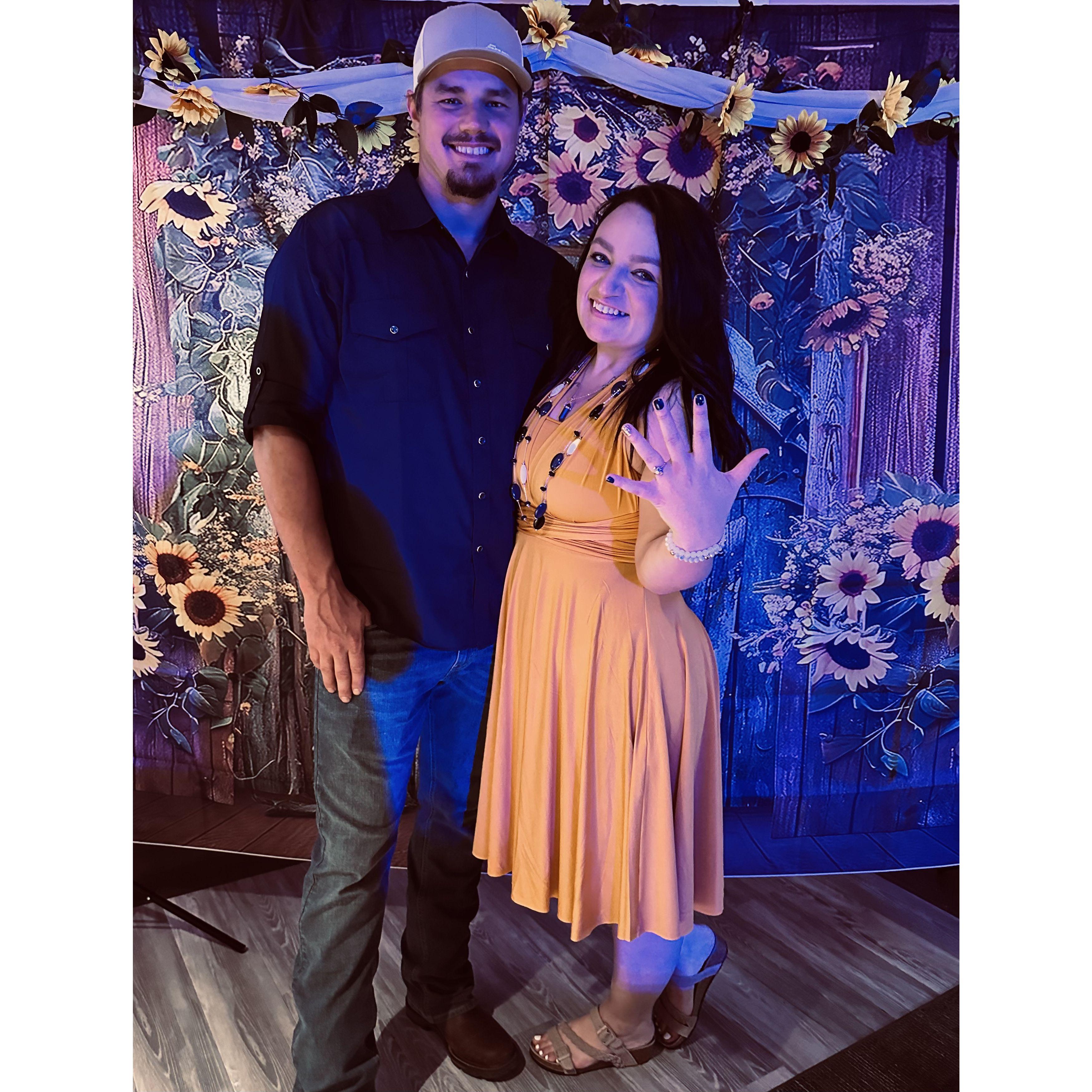 The day I said YES!!!!!!!