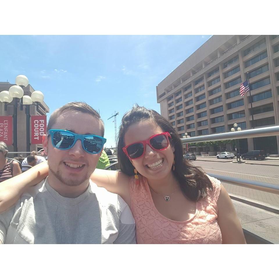 Bus tour in Washington DC.