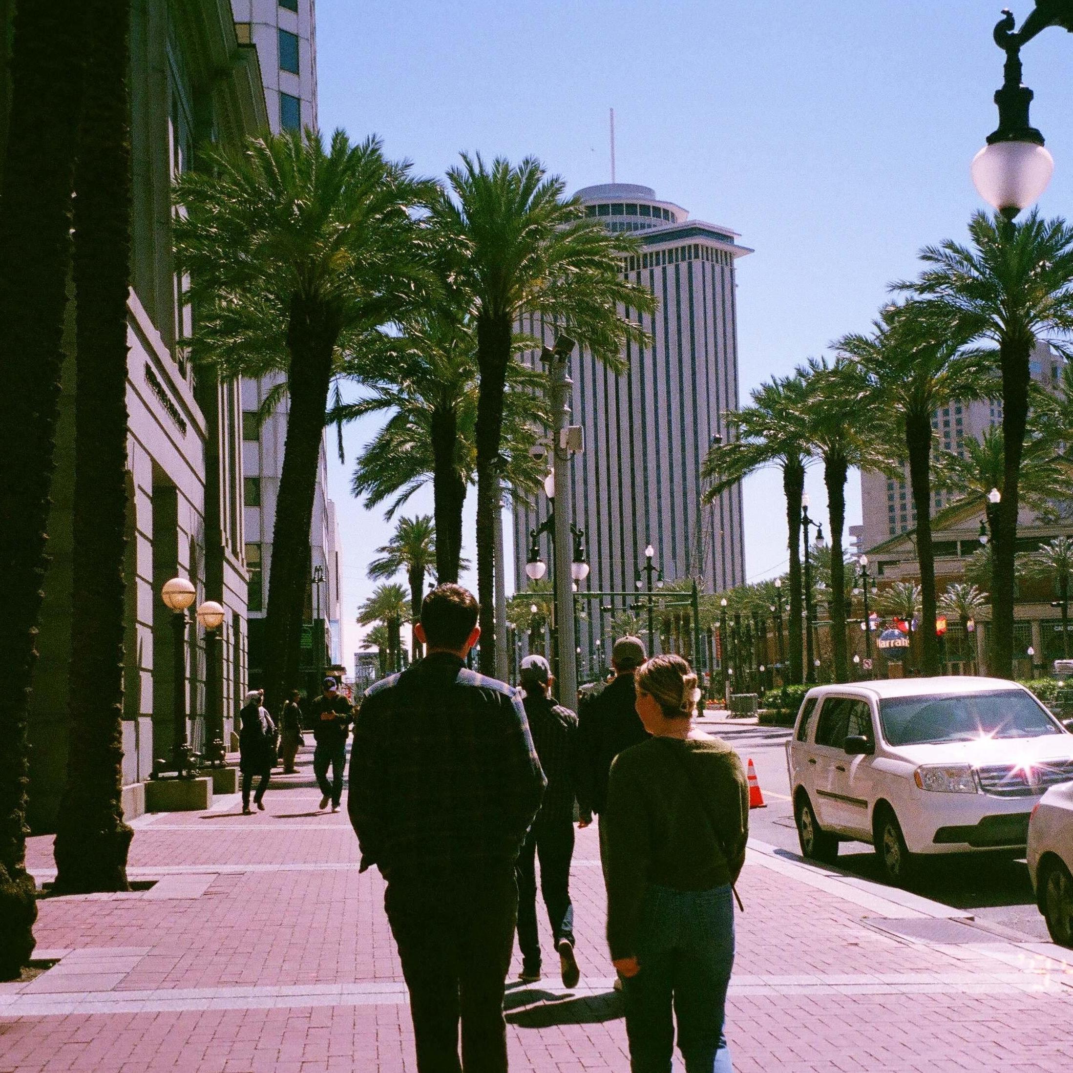 New Orleans trip with Blake's best man Demetrius and his girlfriend Erin!