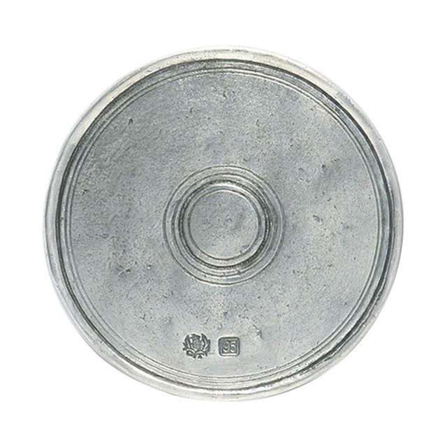 MATCH Pewter Round Coaster, Pair