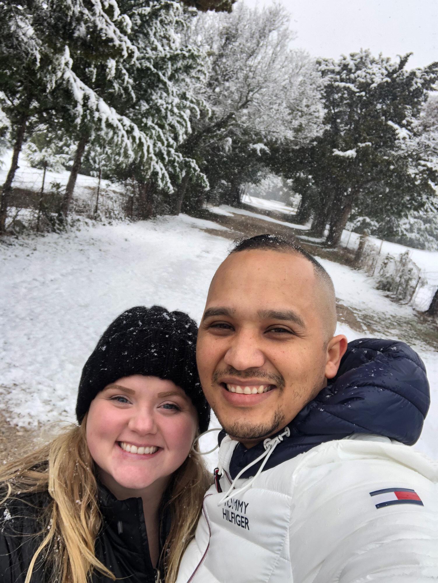 Our first snow day!