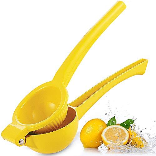 Zulay Premium Quality Metal Lemon Squeezer, Citrus Juicer, Manual Press for Extracting the Most Juice Possible