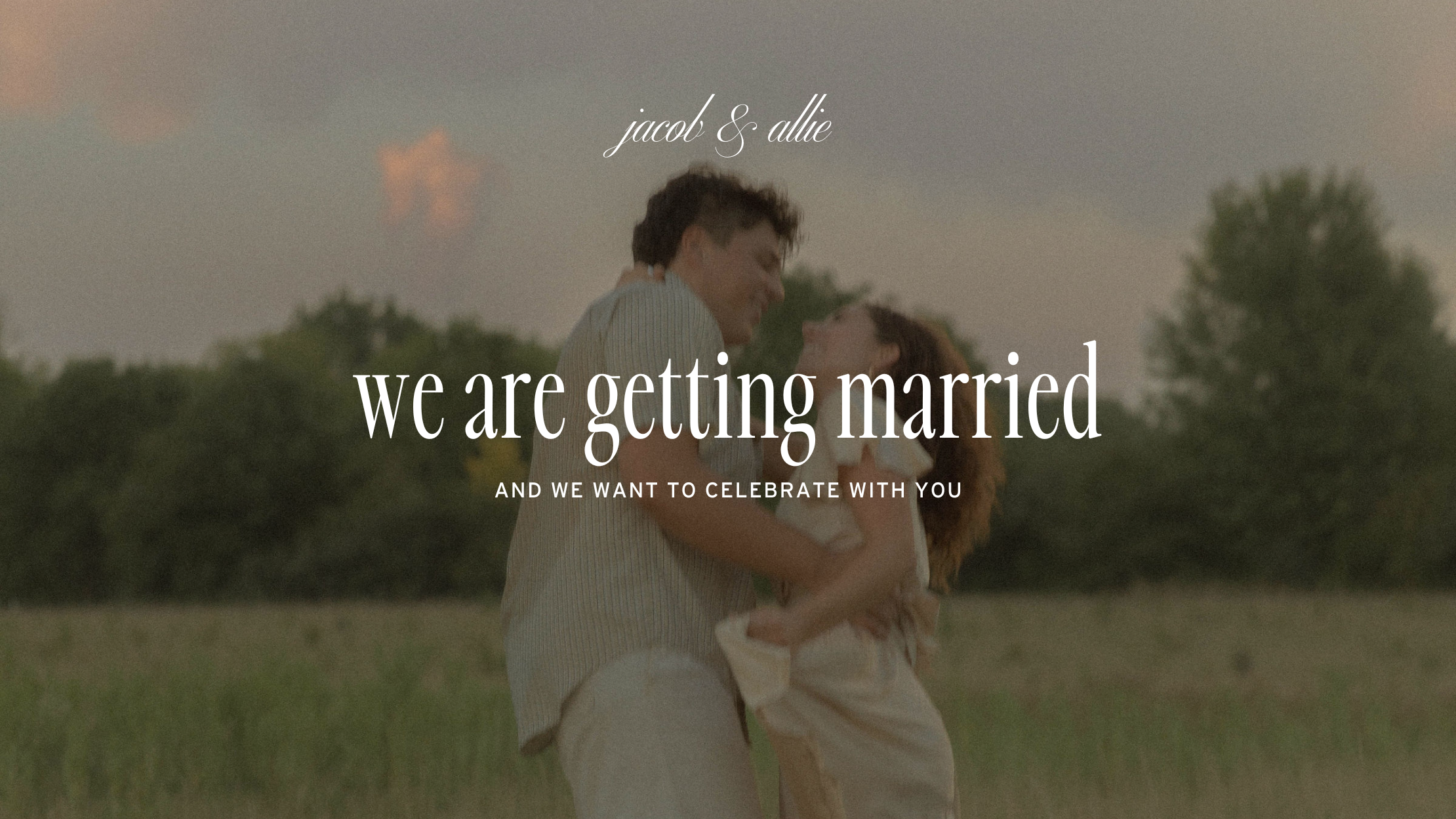The Wedding Website of Allie Holton and Jacob Ransford
