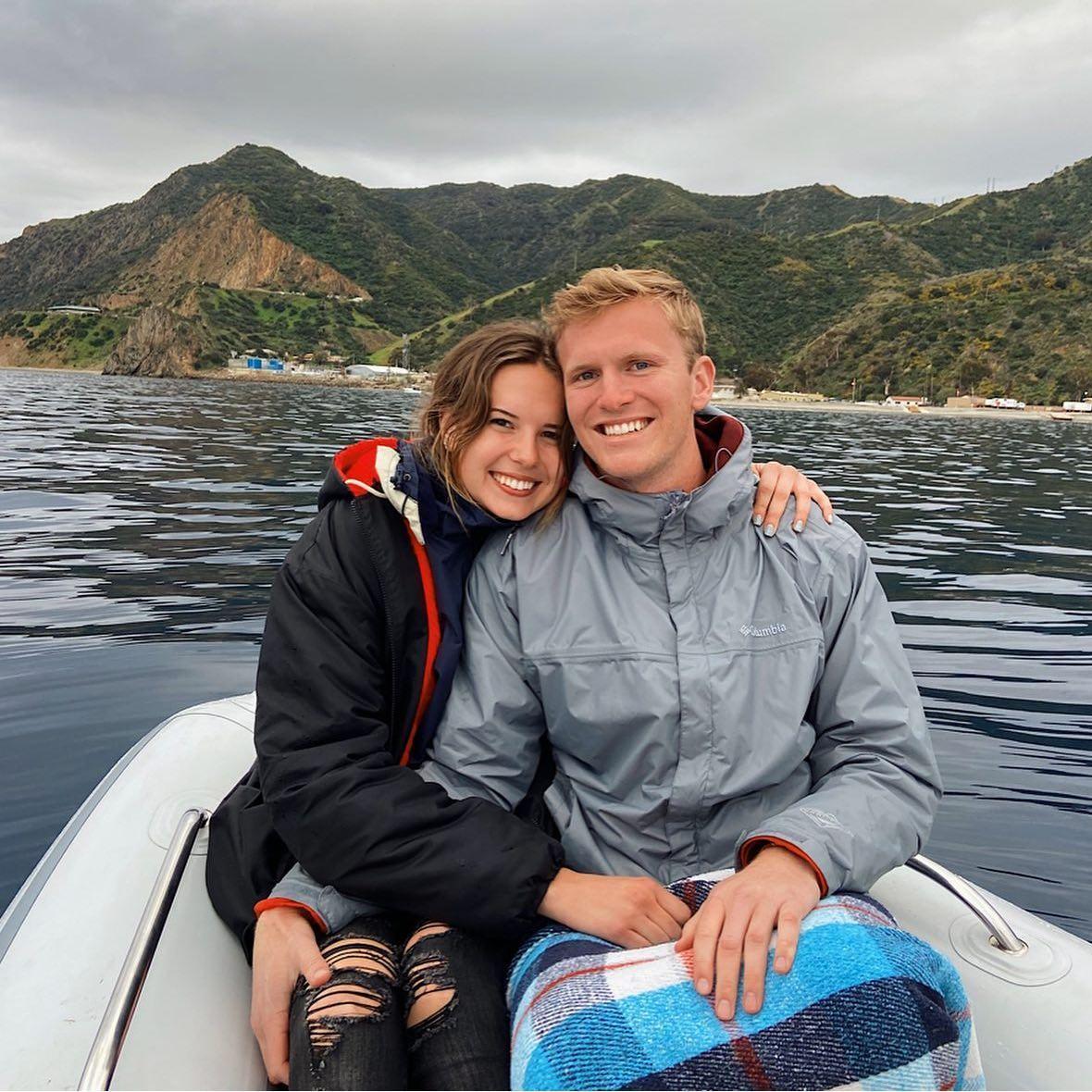 Our first trip together! We went to Catalina Island with some friends.