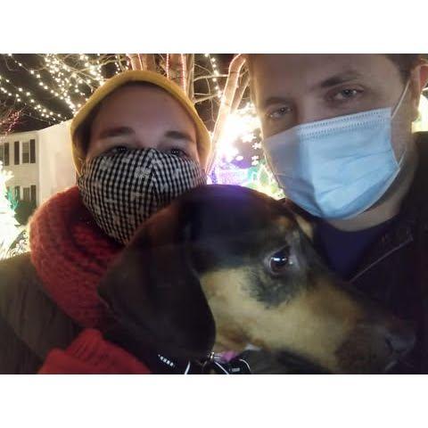 Daniel took Karen and her sister's dog Molly to meet Santa.

Glen Allen, Va December 2020