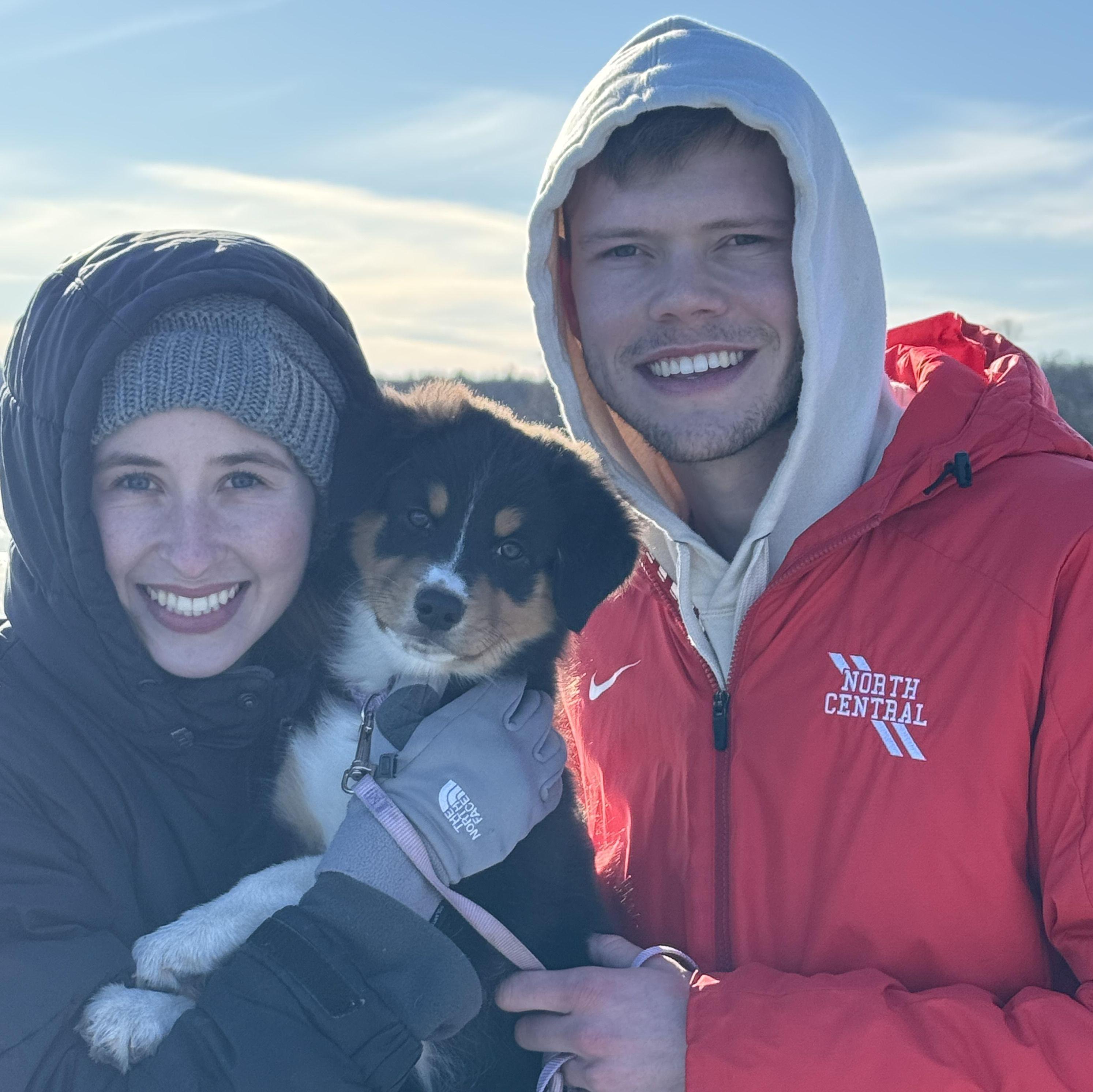 Walking across frozen lakes in Madison, WI. Visiting family & enjoying outdoor time!