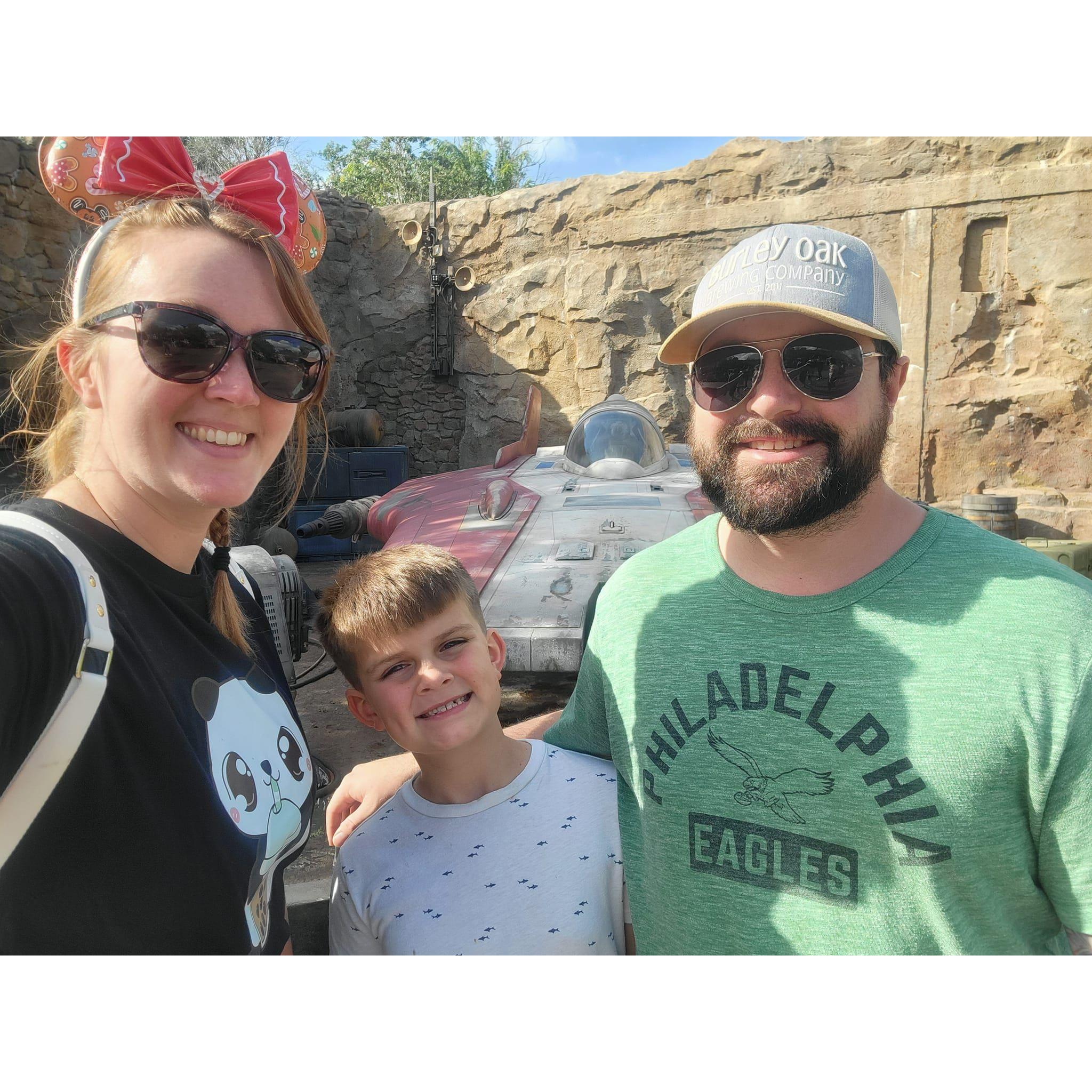 We celebrated our first family vacation in the happiest place on earth for my 30th birthday!