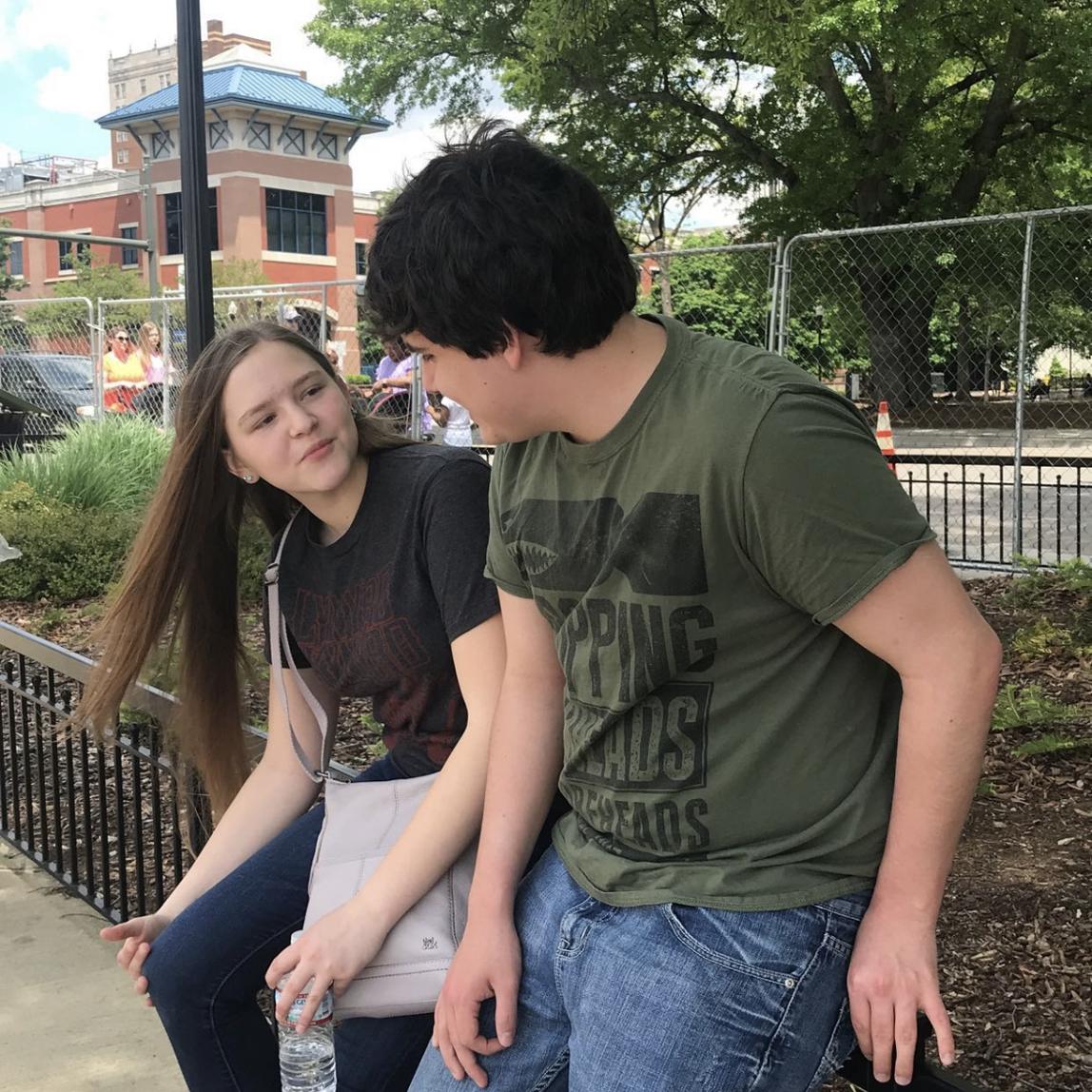One of our first dates