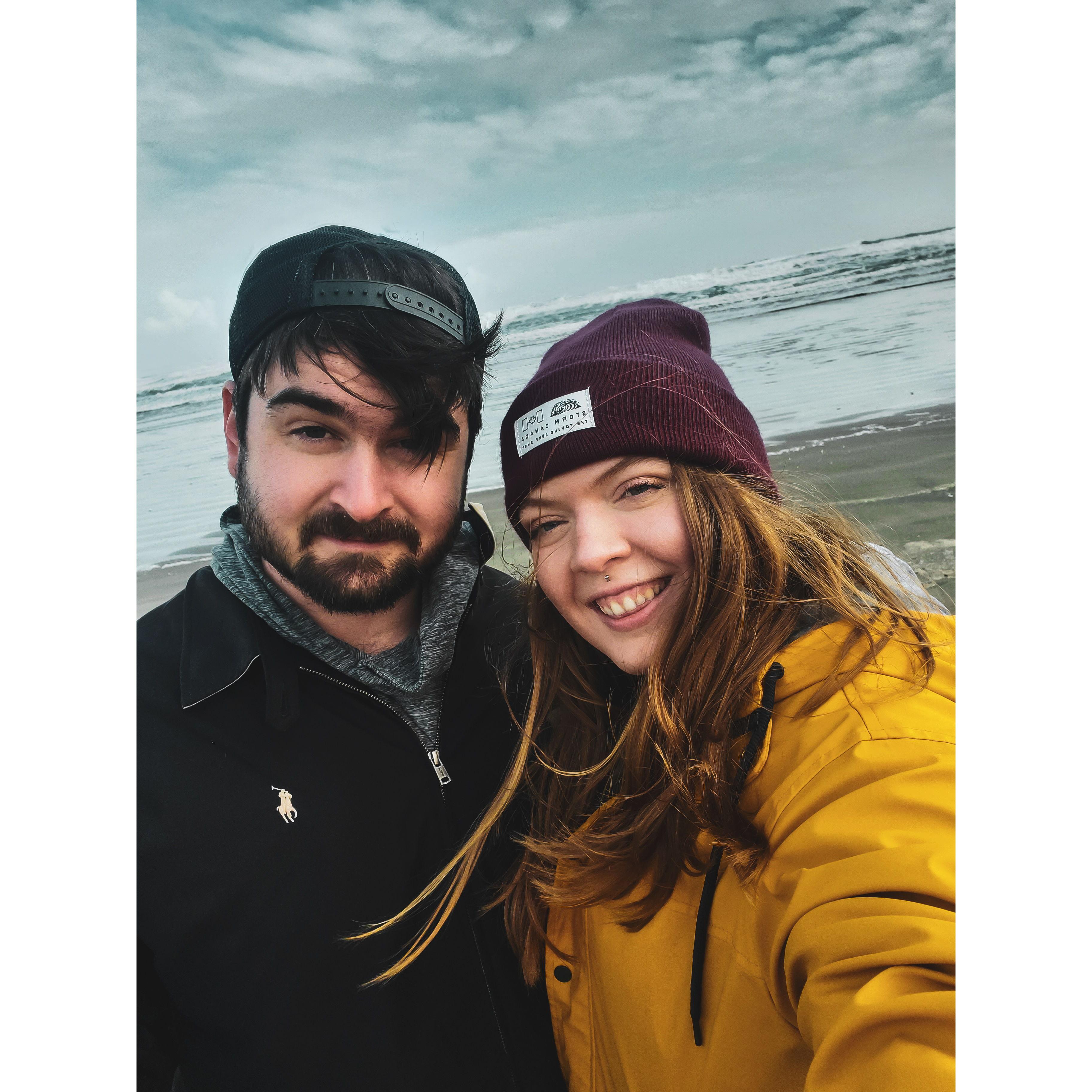 Our first Valentines Day: Tofino, BC