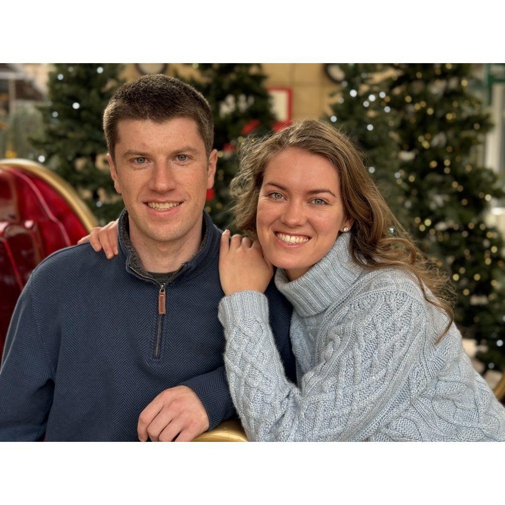 The photo that ended up being our unofficial engagement announcement photo